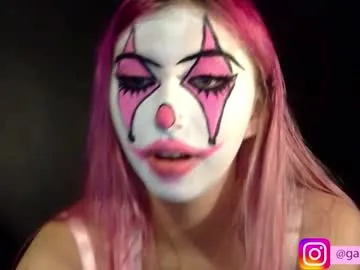 gabygumms — Welcome here Im your BDSM Clown   -Destroy makeup with saliva and do some slaps on face [987 tokens left] #bdsm #goth #18 #petite #smalltits
