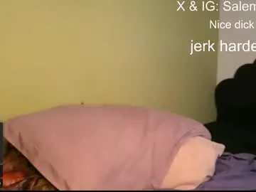 salemqueer_ — Cumshow at goal :) - Multi Goal: Cumshow [743 tokens left] #lovense #femboy #teen #goth #twink