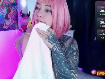 sweetcrime —  GOAL: DEEP THROAT + SALIVA [199]  #bigboobs #ahegao #saliva #milk #goth